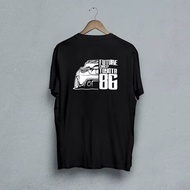 COD 2025 Gt86 Japanese Modified Car FA20D 4U-GSE T-shirt Breathable Sweat Absorption Men's T-shirt H