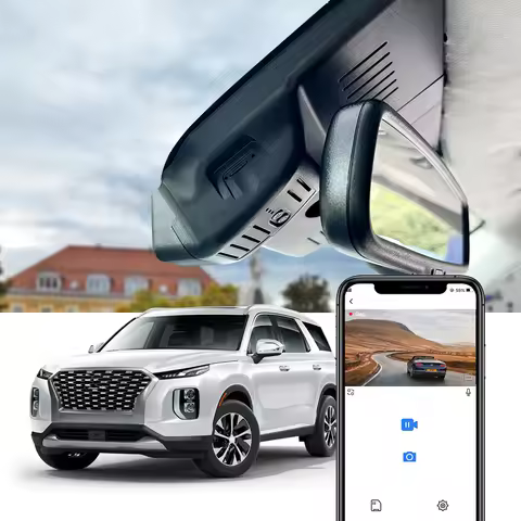 Fitcamx 4K Dash Cam for Hyundai Palisade 2020-2026 & Elantra/Elantra N 2021-2026, OEM Look Car DVR, 