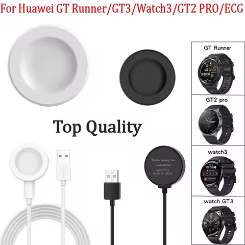 100PCS Charging Cable For Huawei Watch 3 Pro Wireless Charger Cradle For Huawei Watch GT2 Pro GT3 GT