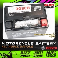 BATERI MOTOSIKAL BOSCH AGM BATTERY FOR NMAX,NVX,VARIO,RS150,RSX,BELANG,EGO,DASH,WAVE,LC135,Y15ZR,BEAT,DREAM,FUTURE,Y16ZR