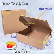 Box Box Hampers 25x25x8 EFLUTE PLAIN Box Box Rice Cake Box 25x25 x 8 EFLUTE PLAIN Corrugated Brown B