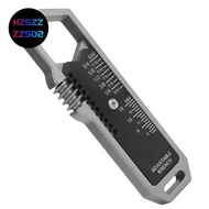 Adjustable Wrench 3/16 to 3/4 Inch 5 to 19mm  Tool with Detachable Pocket Clip for Outdoor Maintenan