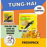 Tunghai Fish Liver Oil 500 Capsules, Fish Oil - Fish Oil for animals