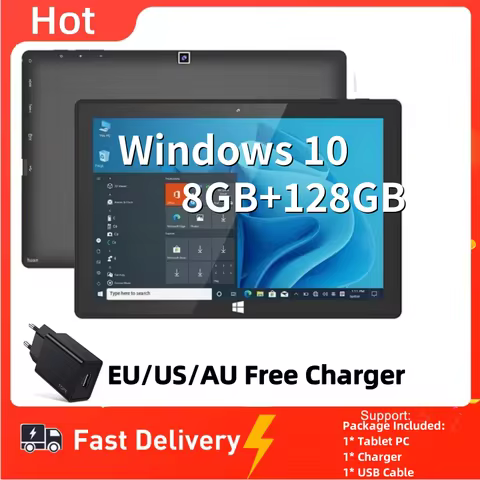 10.1 INCH 64 Bit 8GBDDR RAM128GB ROM AR10 X5-Z8350 x64 Windows 10 Tablet PC 1920 x 1200 IPS Screen W