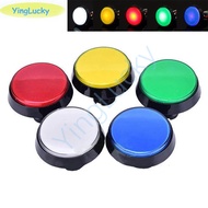 2025Arcade Button 60MM LED Light Lamp Big Round Arcade Video Game Player Push Button Switch Arcade G