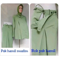 seragam setelan psk psh muslim hamil sritek pusat sritex persit