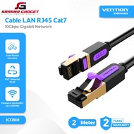 VENTION ICDBH LAN Cable RJ45 Cat7 UTP Patch Cord Cable 10Gbps 2M 2 Meter Gigabit Network Flexible & 