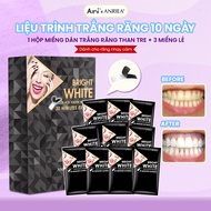 10-day treatment to tone bright white teeth, safe for sensitive teeth ANRIEA