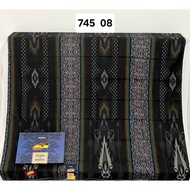 Sarung tenun Atlas premium 745 motif dobby kembang