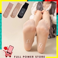 MATA FPS Women's Transparent Socks 7037 Stocking Model Stocking Model Socks with Anti-Slip Gel Slip 