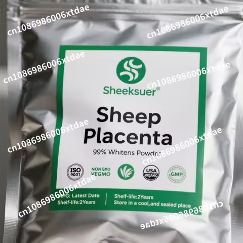 Whitens the skin sheep placenta extract powder face serum for wrinkles
