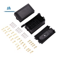Fuse-Relay Box 5-Fuse Holders 6 Relay Block Holders Fuse-Block 12V Fuse-Box Car
