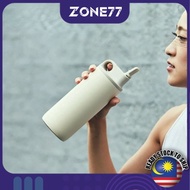 Japanese Style Stainless Steel Minimalist Kinto Active Travel Thermal Tumbler Straw Bottle Coffee Cu