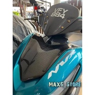 YAMAHA NVX V2 V3 INNER UPPER FRONT / DADA DEPAN ATAS / HORN COVER NVX155 AEROX 155 CARBON BLACK HONEYCOMB NVX COVER SET