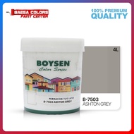 BOYSEN PERMACOAT LATEX PAINT COLOR SERIES ASHTON GREY (B-7503)