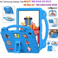 Samsung Galaxy Tab A9 8.7inch A9+ A9 Plus 11inch 2023 EVA Kid Safe Shockproof Stand Tablet Case SM-X110 X115 X115N X117 SM-X210 X216B X218 Case