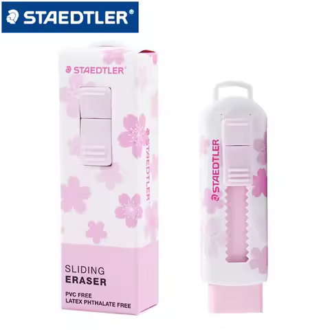 1pcs Germany STAEDTLER Telescopic Pencil Eraser Sakura Limited Edition Sketch Design Sketch Office R