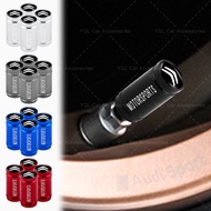 4pcs Aluminum Car Tire Air Cap Car Wheel Valve Protect Cap for Citroen C1 C2 C3 C4 C5 C6 C8 C4L DS3 