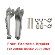 For Aprilia RS660 RS 660 2021 2022 2023 2024 2025 2026 Motorcycle Front Foot Pegs Footrest Bracket S