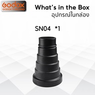 Godox Snoot SN04 with Honeycomb Grid For AD400Pro - Godox Thailand