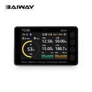NZA3 TC35 8-80V 100A RS485 Smart RV Forklift BT Battery Level Indicator Digital LCD Display Battery 