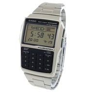Men's Casio DBC-32D-1A Silver Steel Databank Calculator Watch