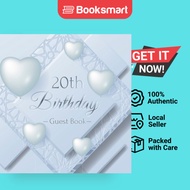 20th Birthday Guest Book: Ice Sheet, Frozen Cover Theme, Best Wishes from Family and | 9788395817816