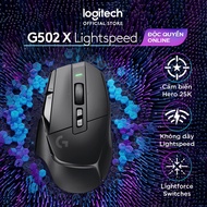 Chuột game không dây Logitech G502 X LIGHTSPEED – Switch LIGHTFORCE Hybrid Cảm biến Hero 25K 13 Nút