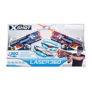 [Sold][特價] Zuru X-Shot Laser Skins -Laser 360  Series 1 (2 pcs) 激光360（2枝槍）