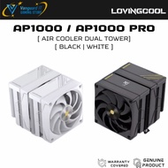 LOVINGCOOL AP1000/AP1000 PRO DUAL TOWER CPU COOLER 12CM FAN w TEMPERATURE DISPLAY