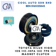 🔥READY STOCK 🔥TOYOTA HILUX VIGO 10S 11C-10PA 15C 7PK 12V MAGNET CLUTCH  MC-8191