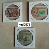 setem north borneo 3 pcs