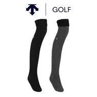 [DESCENTE] GOLF DESCENTE] GOLF DESCENTE Warm GOLF Over-the-Knee Stockings (Black/