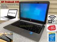 HP Probook 440 G2 440G2-068TU Laptop Notebook (Intel Core i3-5010U 2.1 GHz 4GB RAM 500GB HDD มือ2