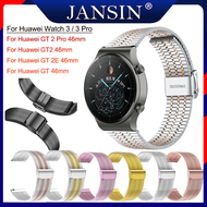 Band For Huawei Watch GT 2 Pro GT 2E GT 2 46mm Stainless Steel Steel Strap Bracelet For Huawei Watch