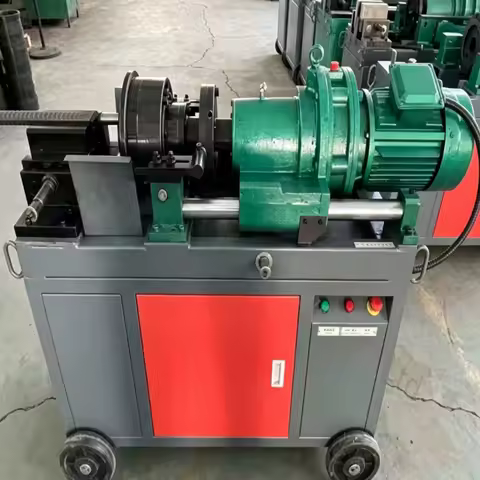 High-Speed Rolling Machine High-Speed Threading Rolling Machine Rod Rebar Rolling Threading Machine 