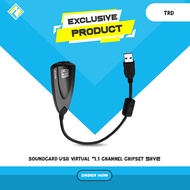 Sound Card USB Virtual 7.1 Channel/Audio Mic Soundcard USB - 5Hv2