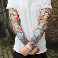 Sun Protection Sleeve Ice Silk Male Tattoo Sleeve Flower Arm Arm Protection Female Ultraviolet Prote