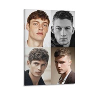 MOJDI Modern Barber Shop Salon Hair Cut for Men Chart Posters (1) Canvas Painting Wall Art Poster fo