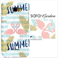 【Sara Garden】客製化 手機殼 Samsung 三星 S10+ S10Plus 火鶴紅鶴愛心 曲線 手工 保護殼 硬殼