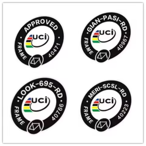 certification small label sticker bicycle union certification label bicycle decals customize frame n