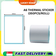 (350pcs/roll) 100x150mm Thermal Label Sticker/A6 AWB Thermal Label Roll for Shipping Printer/Local