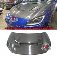 Subaru BRZ Toyota GR86 Msport varis carbon fiber front bonnet bonet hood cover bodykit body kit air 