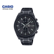 Casio Edifice EFV-610DC-1AV Black Stainless Steel Band Men Watch