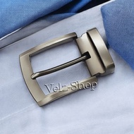 Men's Buckle Head Needle 4cm Belt Buckle Belt Metal Curve Coating Belt