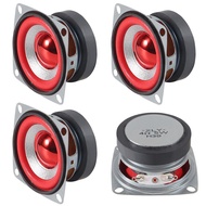 DWEII 4 Pack 4Ohm 5W Full Range Audio Speaker Bass Stereo Woofer Loudspeaker Compatible with Arduino