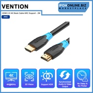VENTION HDMI 2.0 4k Black Cable ARC support - 2M