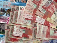 生日鈔票 $100元 港幣一百 birthday number 