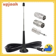 FM Telescopic Antennas for  FM Antennas Indoor FM Radio Antennas with 3 Adapter for Household Digita