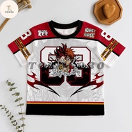 Tokolobo Top OBLONG TSHIRT JERSEY KIDS | ONE PIECE FOOTBALL SHIRT | AGE 2-4 YEARS